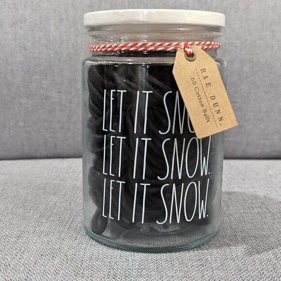 Rae Dunn Winter Jars Decor 2pc Set - Picture 2 of 4